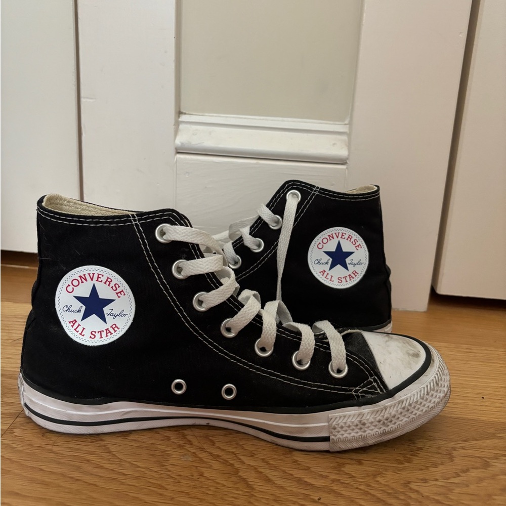 converse black chuck taylor all star hightop